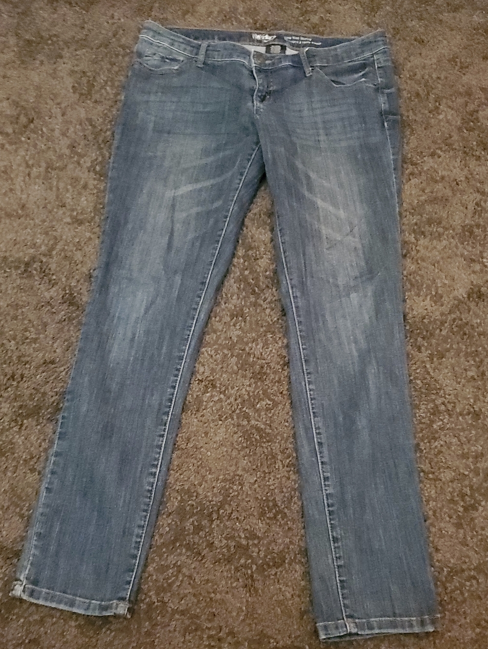 Women's Slim Skinny Jeans in Light Blue Wash